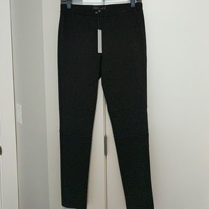 NWT Sanctuary blk leggings w/ knee stitch detail M
